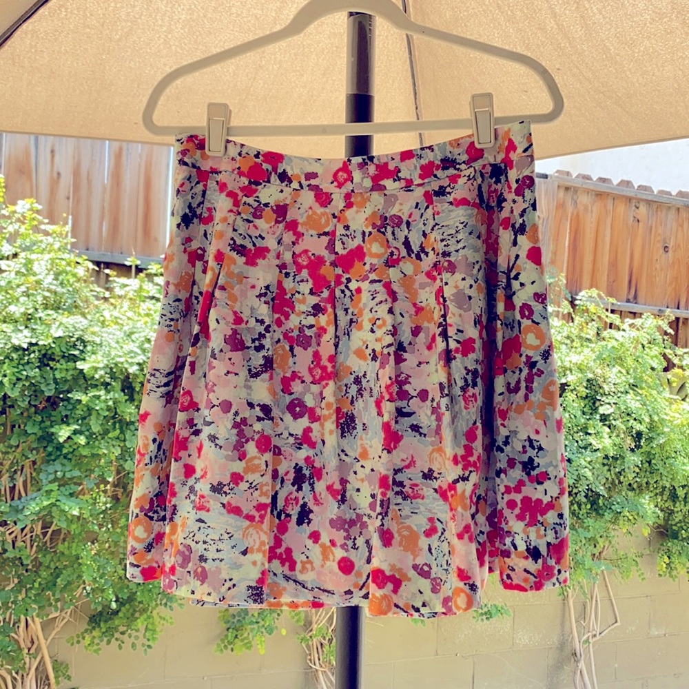 J.Crew Floral Skirt Size 6 Summer Print Skirt